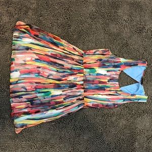 Multicolored Semi-Formal Dress Size 4/S
